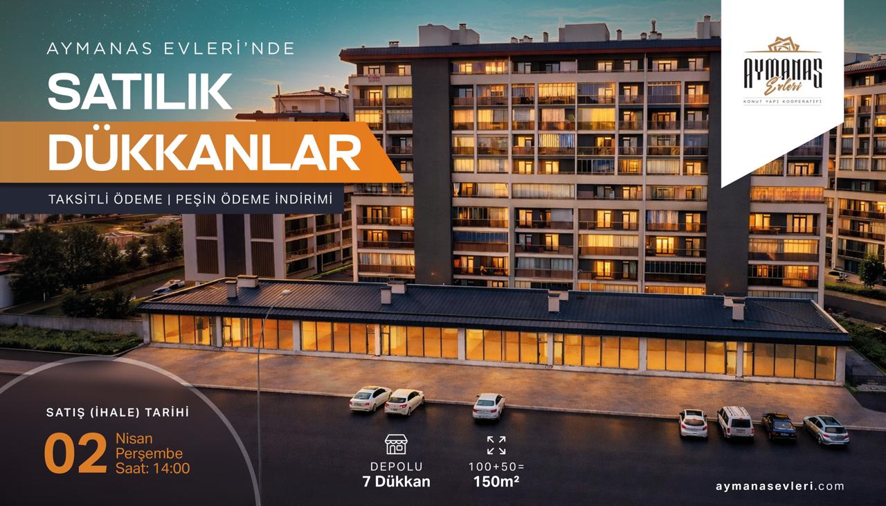 SATILIK DÜKKANLAR HK.